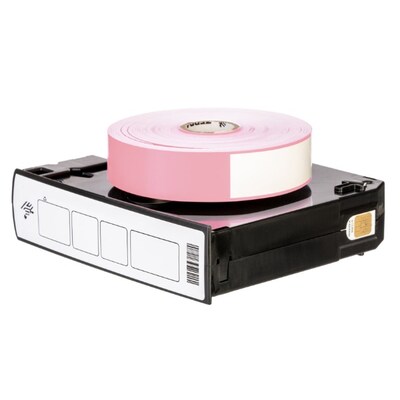 Zebra Z-Band Direct Wristbands, Pink, 200/Cartridge, 6 Cartridges (10006995-5K)
