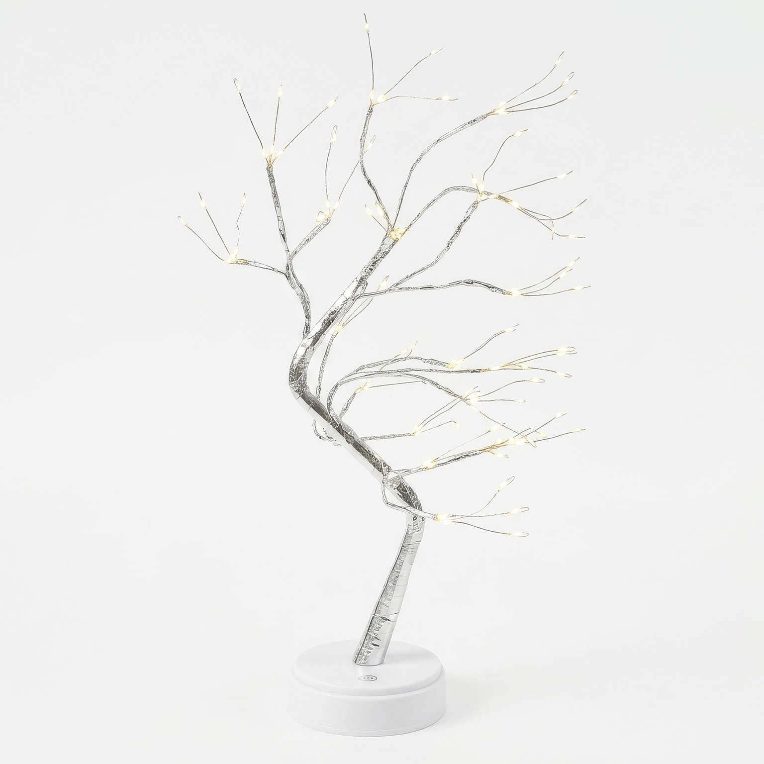 Excello Brands 19.6 Fairy Tree with LED Fairy Lights, Silver (OD-FRYTREE)
