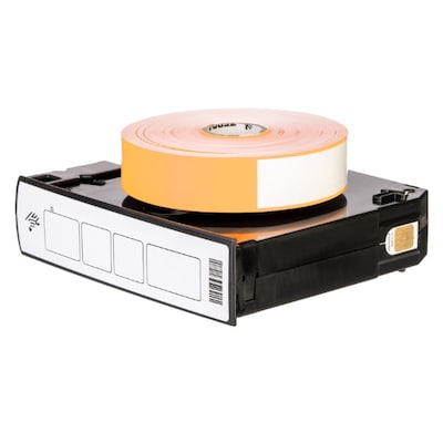 Zebra Z-Band Direct Wristbands, Orange, 200/Cartridge, 6 Cartridges (10006995-6K)