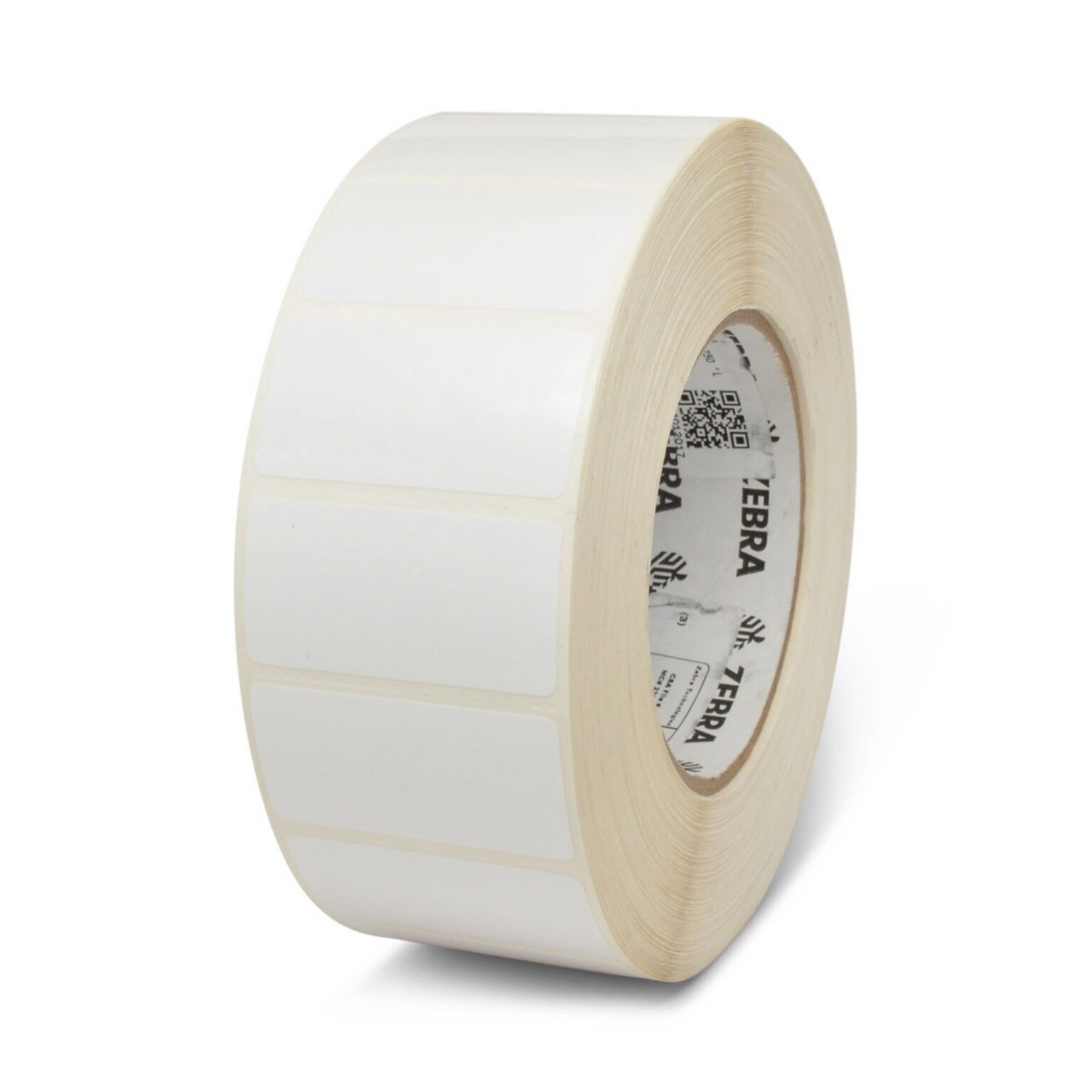 Zebra Z-Perform 2000T Thermal Transfer 4 x 1 Paper Label, 5470 Labels/Roll, 4 Rolls (10010244)