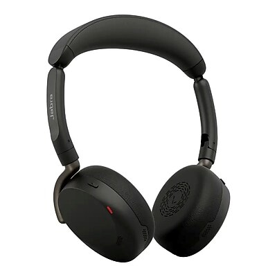 Jabra Evolve3 65 Flex Wireless Noise Canceling Bluetooth Stereo Headset, USB-A, UC Certified (36699-989-989)