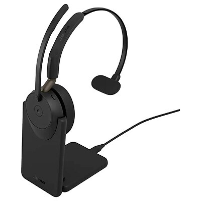 Jabra Evolve3 65 Wireless Noise Canceling Bluetooth Mono Headset, USB-C, MS Teams Certified (36599-899-889)
