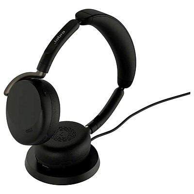 Jabra Evolve3 65 Flex Wireless Noise Canceling Bluetooth Stereo Headset, USB-C, UC Certified (36699-989-889)