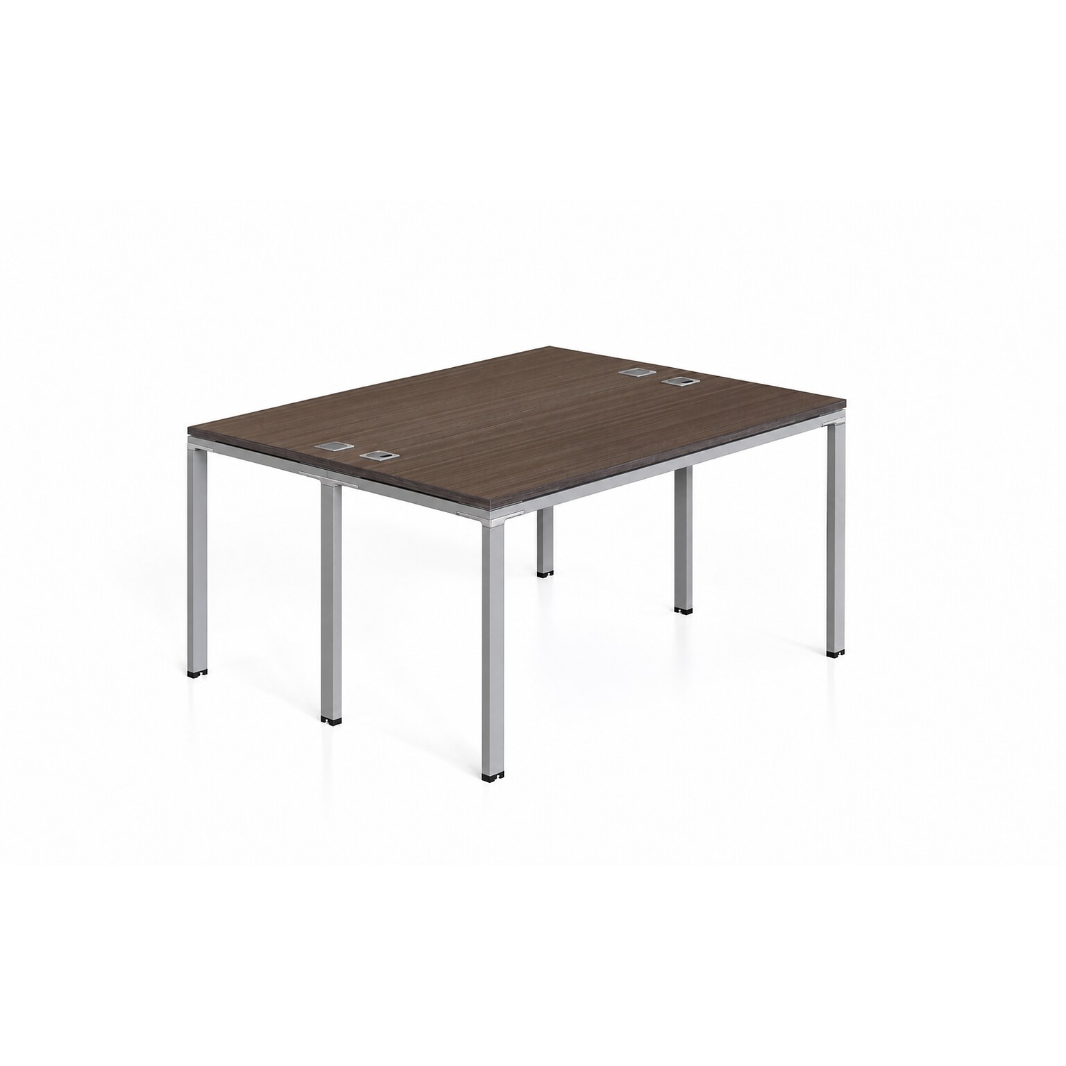 Boss Office Products Simple System 60W Desk, Driftwood, 2/Set (SGSD013-201)