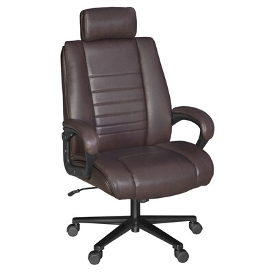 Regency DuraForce Big & Tall Ergonomic Executive Chair, 400 lb. Capacity, Brown (DUR001BR)