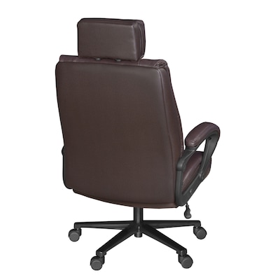 Regency DuraForce Big & Tall Ergonomic Executive Chair, 400 lb. Capacity, Brown (DUR001BR)