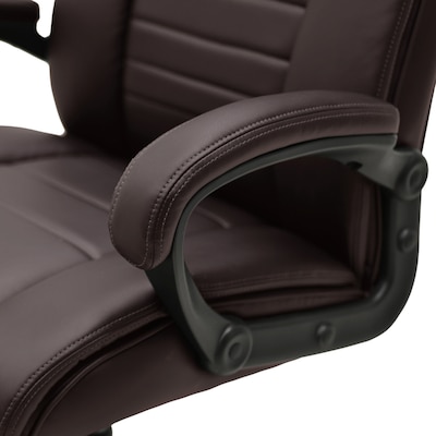 Regency DuraForce Big & Tall Ergonomic Executive Chair, 400 lb. Capacity, Brown (DUR001BR)