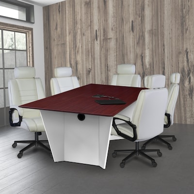 Regency DuraForce Big & Tall Ergonomic Executive Chair, 400 lb. Capacity, Cream (DUR001CR)