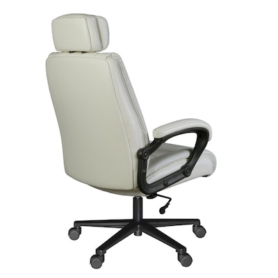 Regency DuraForce Big & Tall Ergonomic Executive Chair, 400 lb. Capacity, Cream (DUR001CR)