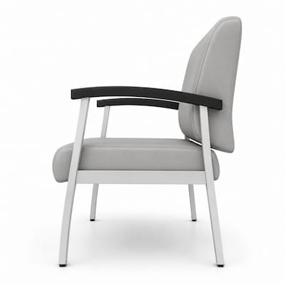 Regency Welcome 46"W Vinyl Loveseat, Grey (CH3903GVL)