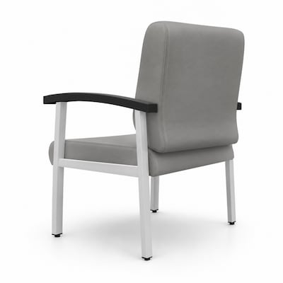 Regency Welcome Vinyl Bariatric Guest Chair, Grey (CH3902GVL)