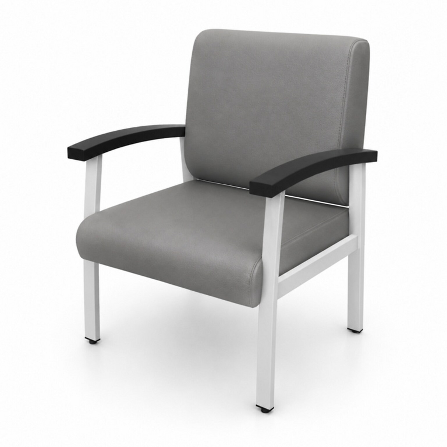 Regency Welcome Vinyl Guest Chair, Grey (CH3901GVL)