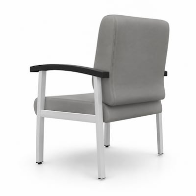 Regency Welcome Vinyl Guest Chair, Grey (CH3901GVL)