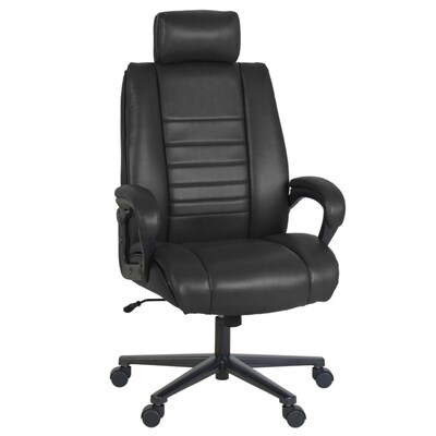 Regency DuraForce Big & Tall Ergonomic Executive Chair, 400 lb. Capacity, Black (DUR001BK)