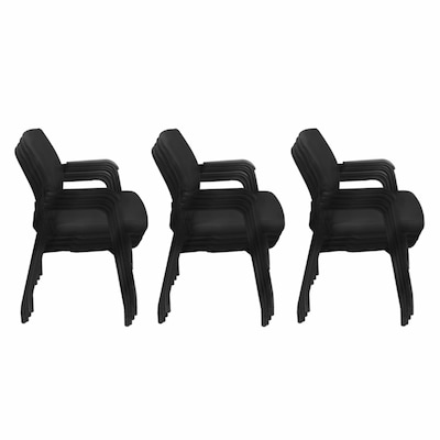 Regency Knight Mesh Guest Chair, Black, 12/Pack (5675BK12PK)