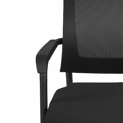 Regency Knight Mesh Guest Chair, Black (5675BK)