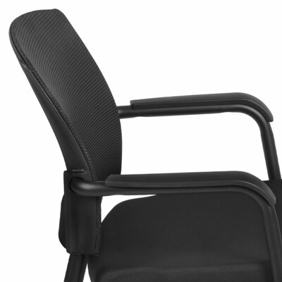 Regency Knight Mesh Guest Chair, Black (5675BK)