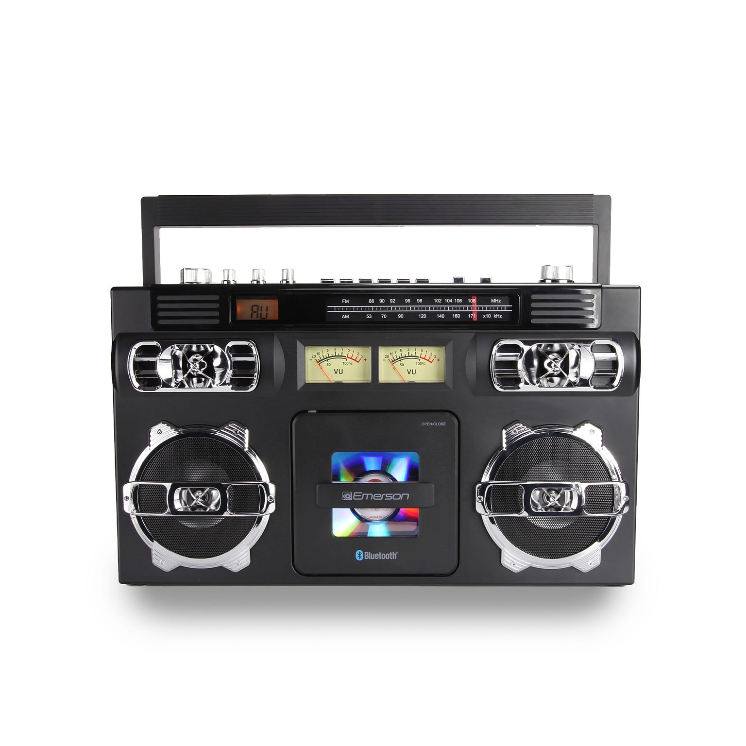 Emerson Retro Portable CD Boombox, Black (EPB-3004)