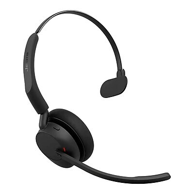 Jabra Evolve3 45 Wireless Noise Canceling Bluetooth On-Ear Headset, USB-C, UC Certified (34599-889-889)