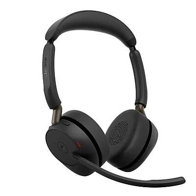 Jabra Evolve3 65 Noise Canceling Bluetooth Stereo Headset, USB-A, MS Certified (36599-999-999)
