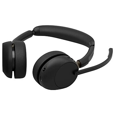Jabra Evolve3 65 Wireless Noise Canceling Bluetooth Stereo Headset, USB-C, UC Certified (36599-989-899)