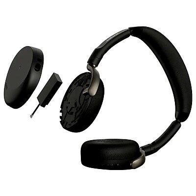 Jabra Evolve3 65 Flex Wireless Noise Canceling Bluetooth Stereo Headset, USB-C, UC Certified (36699-989-899)