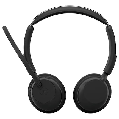Jabra Evolve3 65 Noise Canceling Bluetooth Stereo Headset, USB-C, MS Certified (36599-999-899)