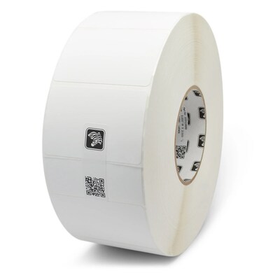 Zebra Z-Ultimate 3000T Thermal Transfer 2.75 x 1.25 Polyester Label, 4270 Labels/Roll, 4 Rolls (10011701)