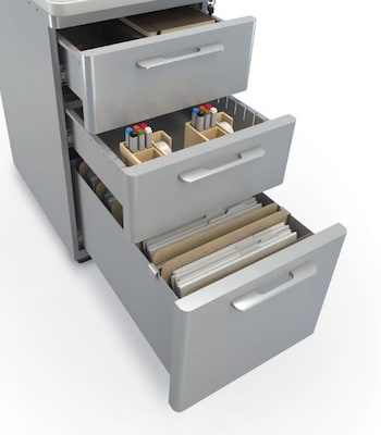MooreCo Avid 60"W Instructor Desk, Buka Bark (91786-7982-7982)
