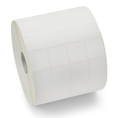 Zebra Z-Xtreme 5000T Thermal Transfer 0.94 x 0.94 Polyester Label, 2300 Labels/Roll, 4 Rolls (ZIPZXD10043591)