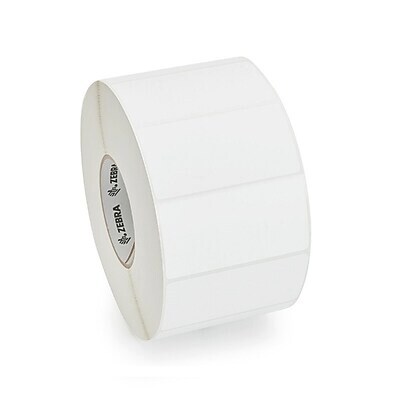 Zebra Z-Perform 1500T Thermal Transfer 2.375 x 1.75 RFID Paper Label, 2750 Labels/Roll, 1 Roll (10038232)