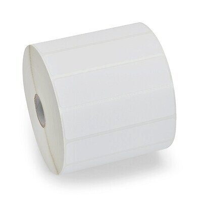 Zebra Z-Select 4000T Thermal Transfer 4 x 1.375 Paper Label, 1936 Labels/Roll, 4 Rolls (10037158)