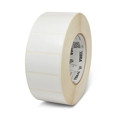 Zebra Z-Xtreme 4000T Thermal Transfer 2 x 1 Polyester Label, 3000 Labels/Roll, 1 Roll (10023227)