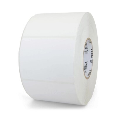 Zebra Z-Select 4000T Thermal Transfer 3 x 2 Paper Label, 2740 Labels/Roll, 6 Rolls (72285)