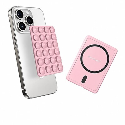 SaharaCase MagSafe Magnetic Suction Cup Phone Mount with Adapter Ring, Pink, (CP01214)