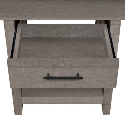Regency Key West 20"W Wooden End Table, Washed Gray (KWT120WG)