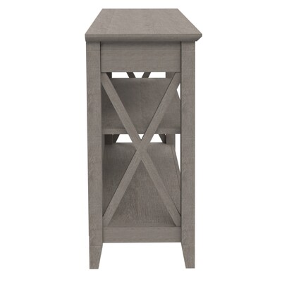 Regency Key West 30"H 2-Shelf Bookcase, Washed Gray (KWB124WG-03)