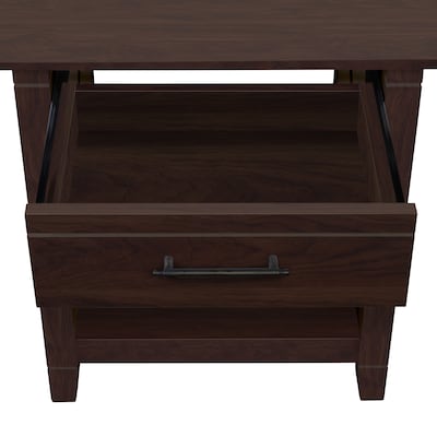 Regency Key West 20"W Wooden End Table, Black Cherry (KWT120BC)