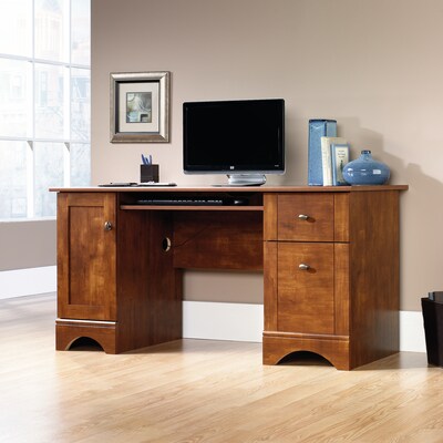 Sauder Select 59 W Desk Brushed Maple finish (402375)