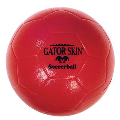 Gator Skin® Soccer Ball, Red