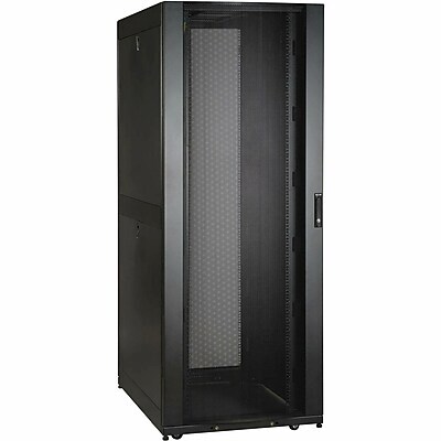 Eaton Tripp Lite SmartRack 42U Rack Mount Server Cabinet Enclosure, Black (SR42UBDPWD8)