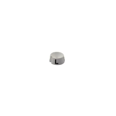 Nahanco 3/4 Plastic Size Marker, L, White with Black Print, 25 Pack (SM25LWB)