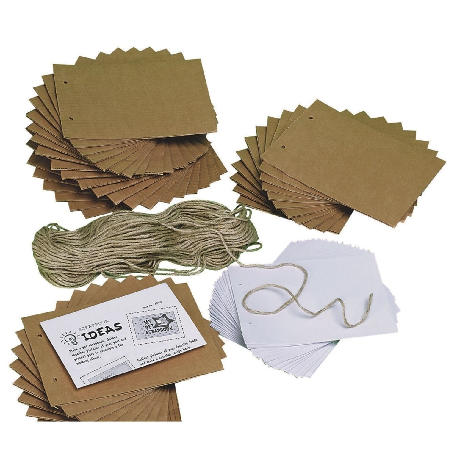 Theracraft Scrapbooking Kit, Brown (AP105)
