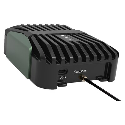 HiBoost FleetLink Flex In-Vehicle 5G Cell Phone Signal Booster for Commercial Vehicles, Green (C30F-5S-BTW.Pro)