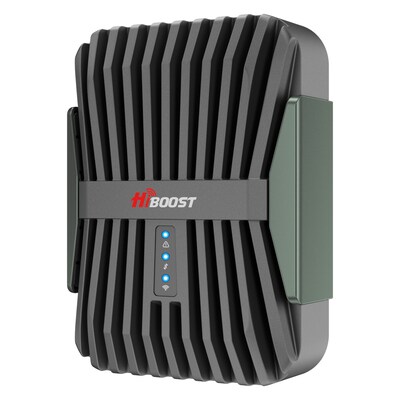 HiBoost MobileLink Commuter In-Vehicle 4G/5G Cell Phone Signal Booster for Cars & SUVs, Green (C30B-5S-BTW)