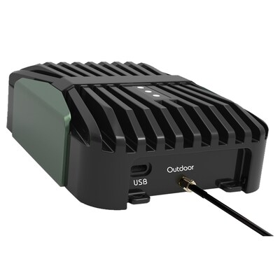 HiBoost MobileLink Commuter In-Vehicle 4G/5G Cell Phone Signal Booster for Cars & SUVs, Green (C30B-5S-BTW)