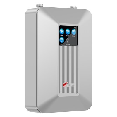 HiBoost Home Max 5G Cell Phone Signal Booster for Home & Office Buildings up to 7,500-sq. ft., Silver (F15GIB-5S-BTW)