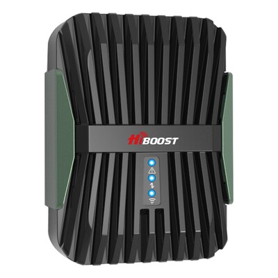 HiBoost FleetLink In-Vehicle 4G/5G Cell Phone Signal Booster for Fleet & Commercial Vehicles, Green (C30F-5S-BTW)