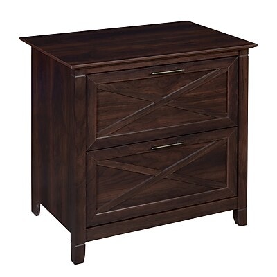 Regency Key West 2-Drawer Lateral File Cabinet, Letter/Legal Size, Lockable, 30H x 30W x 20D, Black Cherry (KWF130BC)