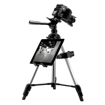 Arkon Mounts Slim-Grip Tablet Holder with Heavy-Duty Clamp Mount, Black (TABRM086)